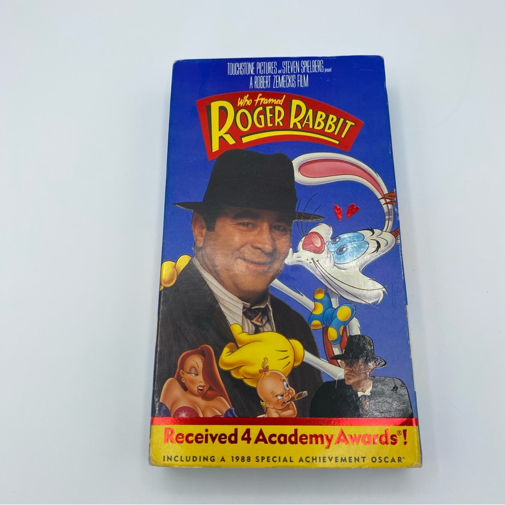 Who Framed Roger Rabbit VHS Tape 1988 Bob Hoskins Christopher  Lloyd Good Cond